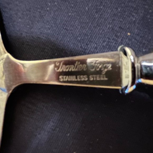 Mid Century Modern Frontier Forge Cheese Server - Picture 5 of 5